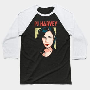 Pj Harvey Baseball T-Shirt